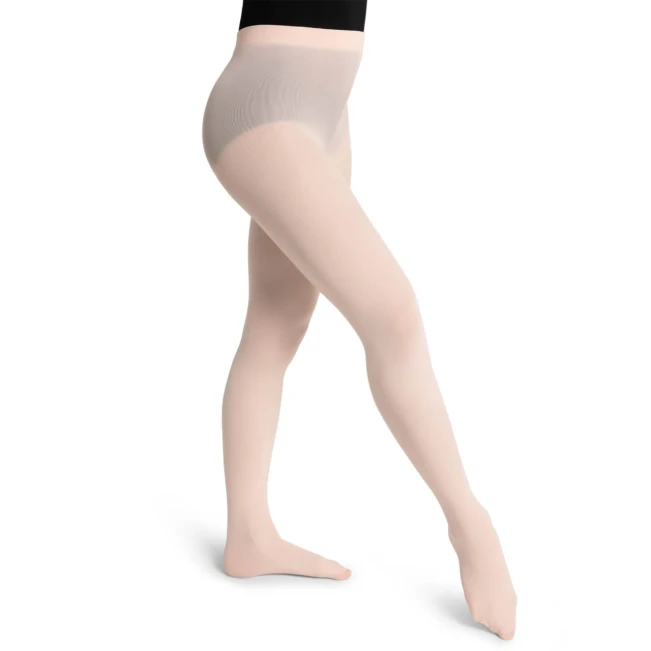 Capezio Ultra Soft Footed tight, ciorapi cu talpa plină pentru femei