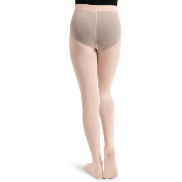Capezio ultra soft Footed Tight, ciorapi de fete cu talpa plină