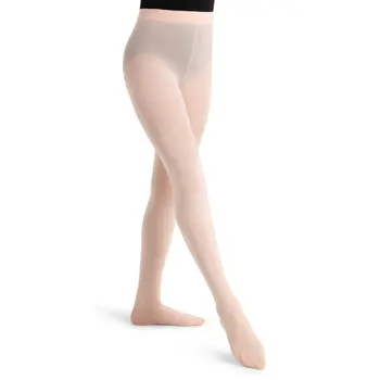 Capezio ultra soft Footed Tight, ciorapi de fete cu talpa plină