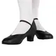 Capezio Jr Footlight, pantofi de caracter - Negru