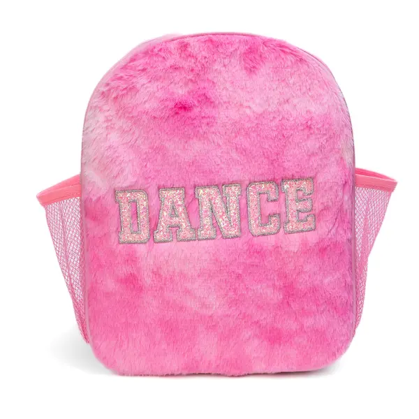 Capezio Faux Fur Dancee Backpack,  rucsac pentru fete