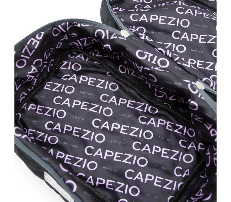 Capezio Fleur Vanity Case, geantă de cosmetice - Negru Capezio Fleur Vanity Case, geantă de cosmetice - Negru
