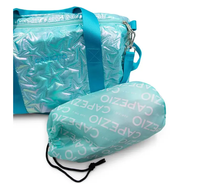 Bloch Studio Dance bag,  gentă pentru antrenament  - Turcoaz Metallic Turquoise Capezio