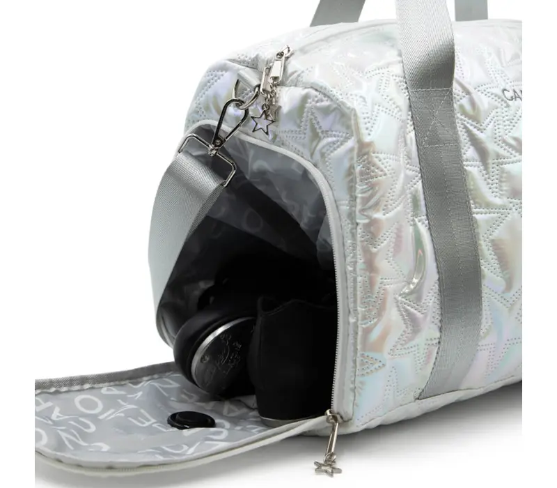 Bloch Studio Dance bag,  gentă pentru antrenament  - Argint Metallic Silver Capezio