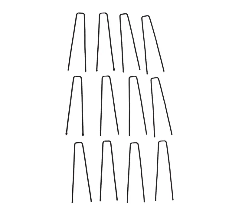 Bunheads, agrafe de păr cu lungimea de 6,4 cm - Negru