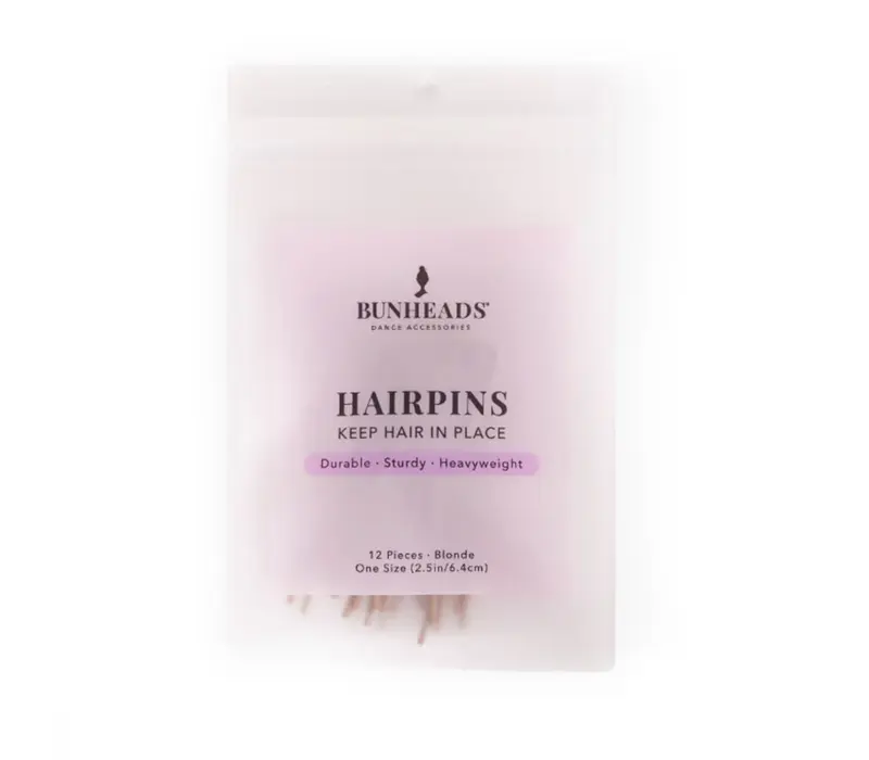 Bunheads, agrafe de păr cu lungimea de 6,4 cm - Blond