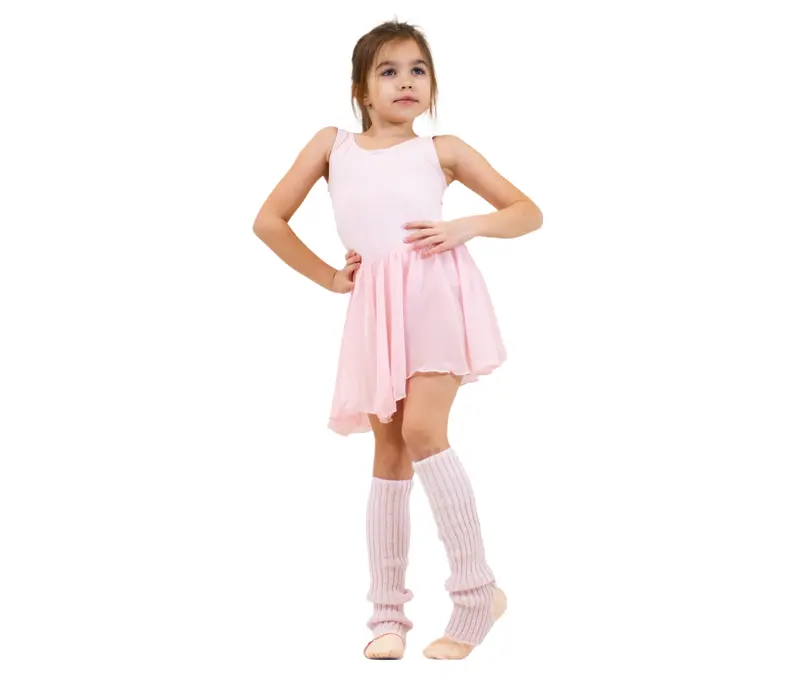 Capezio costum de balet pentru copii cu curea si bretele late - Roz - roz deschis Capezio costum de balet pentru copii cu curea si bretele late - Roz - roz deschis