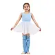 Capezio costum de balet pentru copii cu curea si bretele late - Albastru închis Capezio