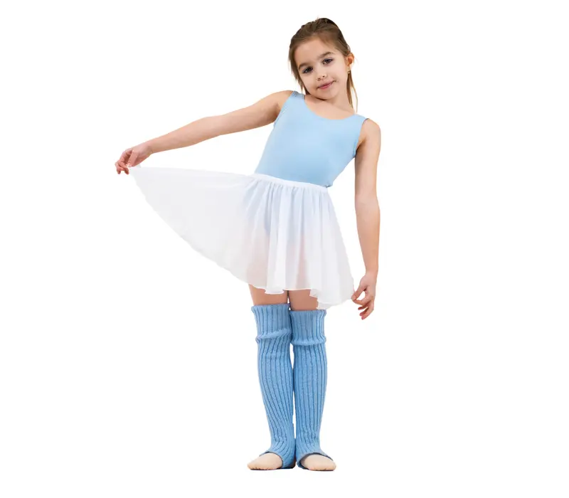 Capezio costum de balet pentru copii cu curea si bretele late - Albastru închis Capezio