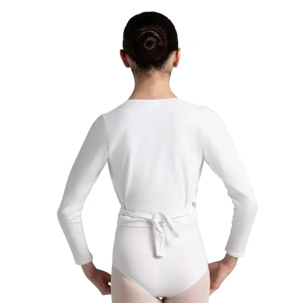 Capezio cross over top, top pentru încălzire pentru fete