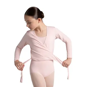 Capezio cross over top, top pentru încălzire pentru fete