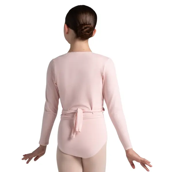Capezio cross over top, top pentru încălzire pentru fete