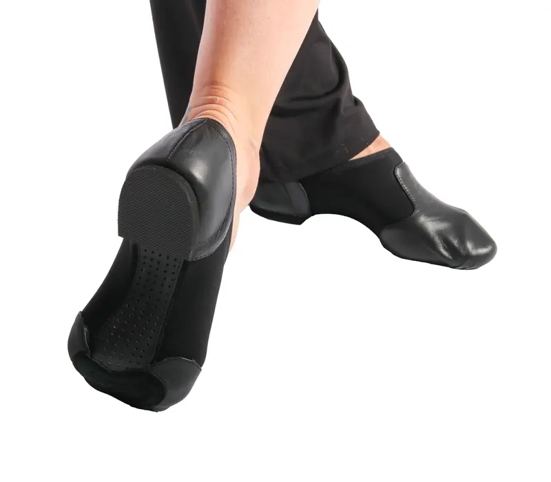 Capezio Glove jazz shoe, pantofi de jazz ergonomici pentru femei - Negru