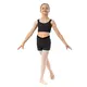 Capezio Catherine Top, crop top pentru fetițe
