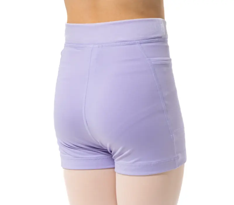 Capezio Charlotte Short, pantaloni scurți pentru fetițe - Lavanda