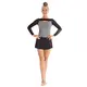 Capezio Dance Active Front Keyhole long sleeve leo, dres de damă