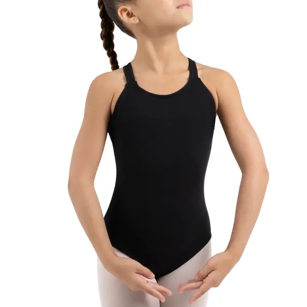 Capezio Double strap camisole leotard, body de balet pentru copii