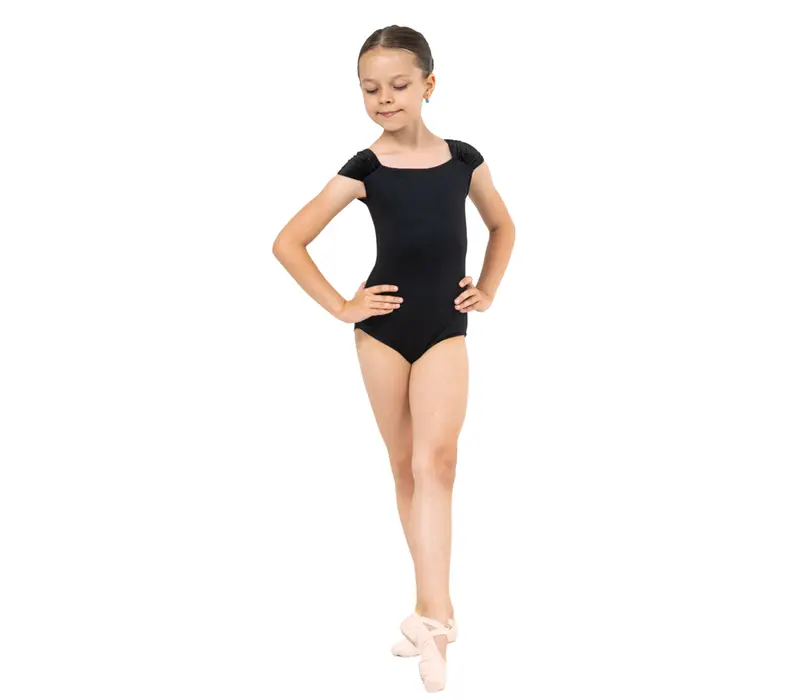 Capezio Elizabeth leotard, dres pentru fete - Negru