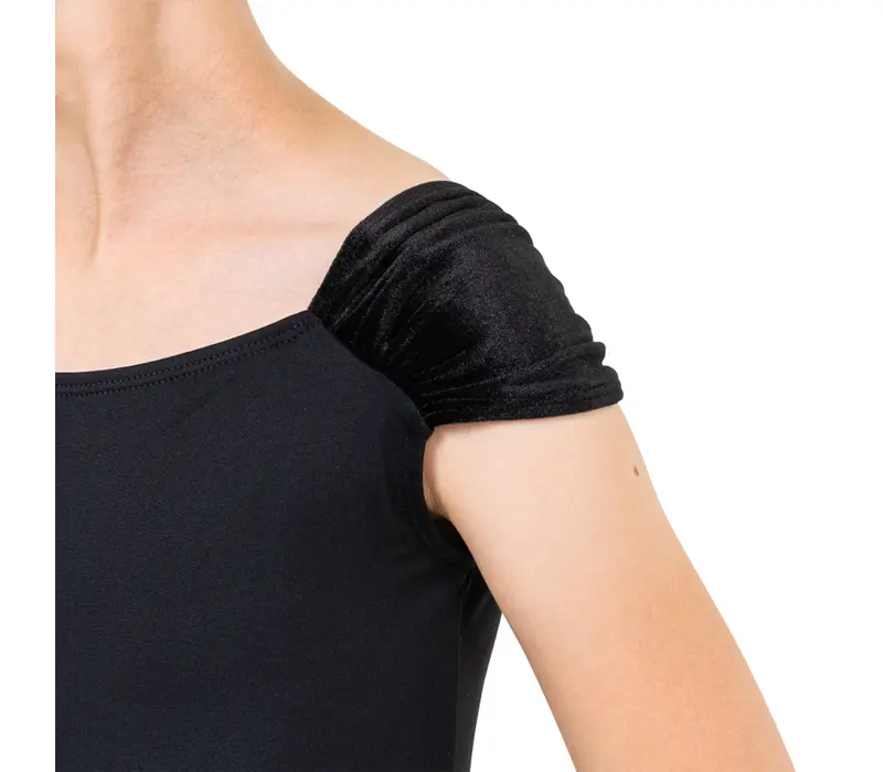 Capezio Elizabeth leotard, dres pentru fete - Negru