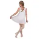 Capezio Empire dress, rochie de balet pentru copii - Alb