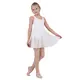 Capezio Empire dress, rochie de balet pentru copii - Alb