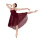 Capezio Empire rochie de balet pentru femei - Bordo 