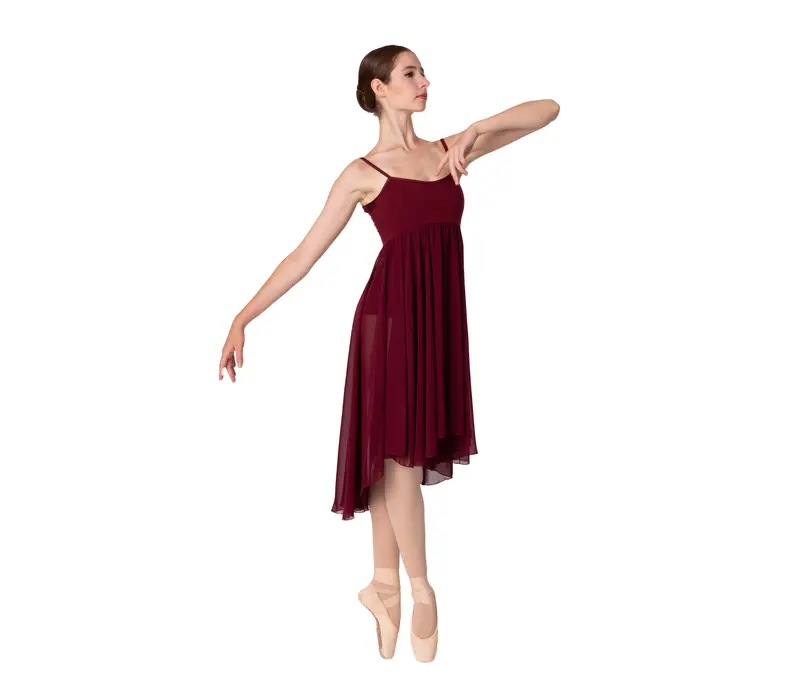 Capezio Empire rochie de balet pentru femei - Bordo 