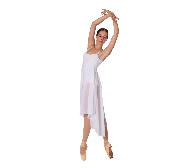 Capezio Empire rochie de balet pentru femei - Alb