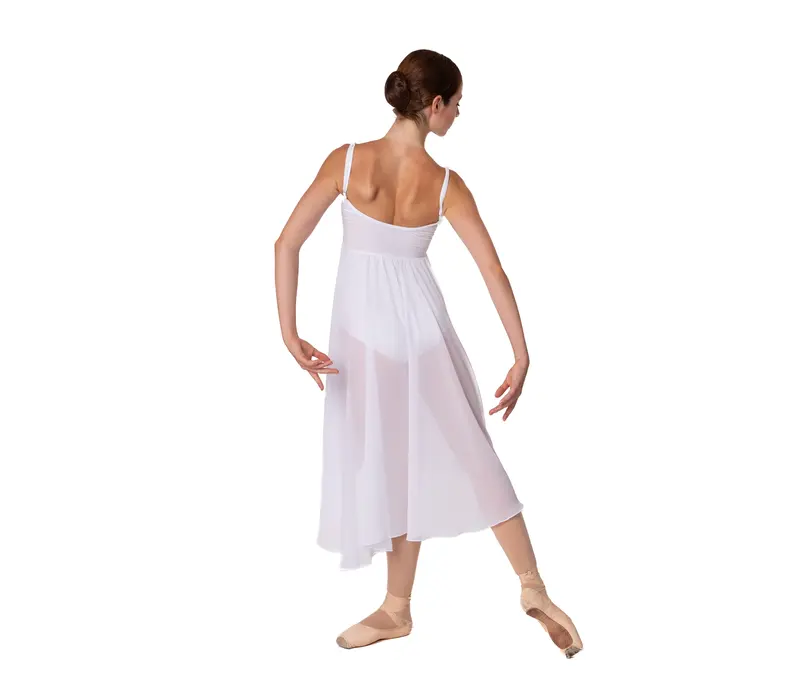Capezio Empire rochie de balet pentru femei - Alb