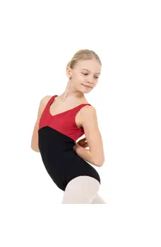 Capezio C'est La Vie Etoile Leotard, dres pentru fete cu bretele groase