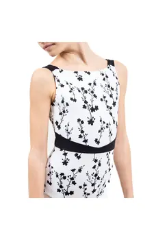 Capezio C'est La Vie Fleur, dres pentru fete cu bretele groase