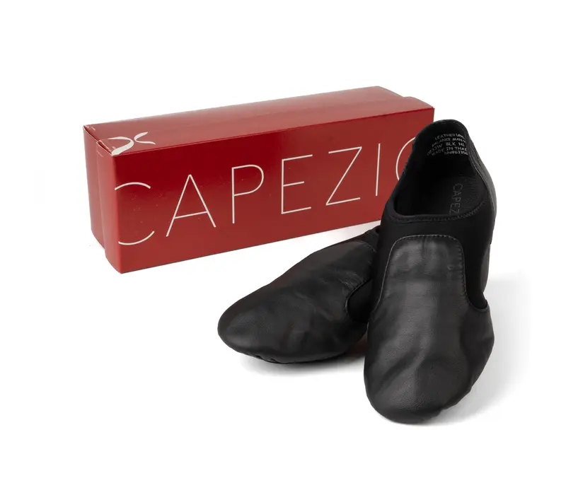 Capezio Glove jazz shoe, pantofi de jazz ergonomici pentru femei - Negru