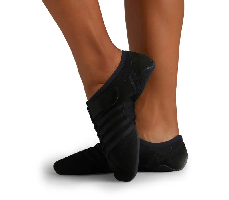 Capezio Jag PP16, pantofi de jazz pentru femei Capezio Jag PP16, pantofi de jazz pentru femei - Negru