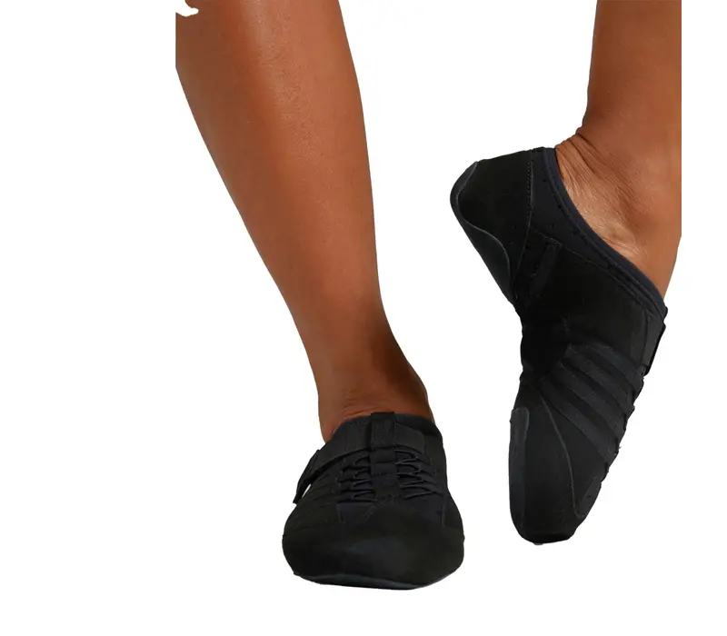 Capezio Jag PP16, pantofi de jazz pentru femei Capezio Jag PP16, pantofi de jazz pentru femei - Negru
