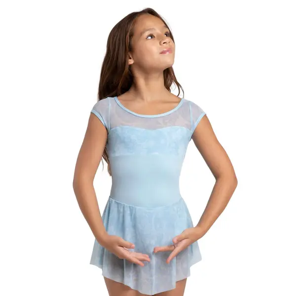 Capezio Opal, dres pentru fete cu fustiță