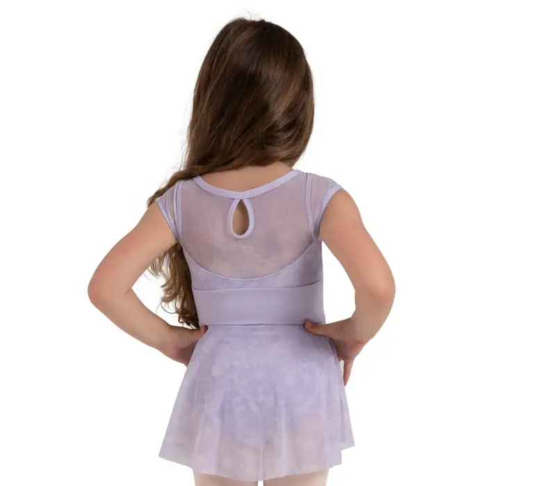 Capezio Opal, dres pentru fete cu fustiță Capezio Opal, dres pentru fete cu fustiță - Lavanda