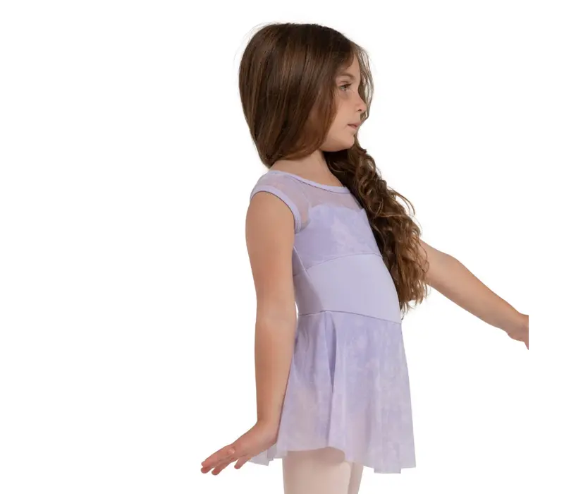 Capezio Opal, dres pentru fete cu fustiță Capezio Opal, dres pentru fete cu fustiță - Lavanda