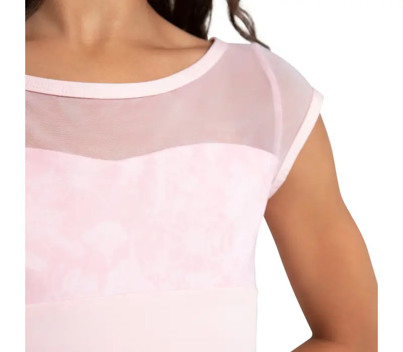 Capezio Opal, dres pentru fete cu fustiță Capezio Opal, dres pentru fete cu fustiță - Roz Capezio