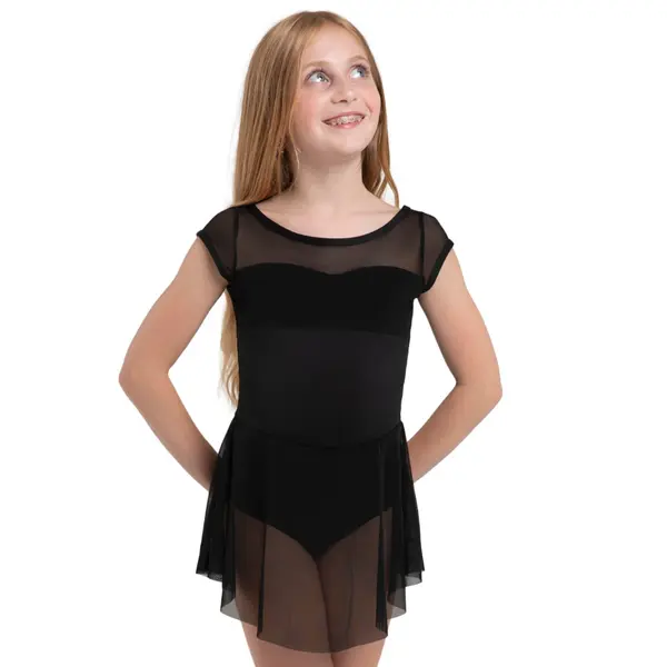 Capezio Opal, dres pentru fete cu fustiță