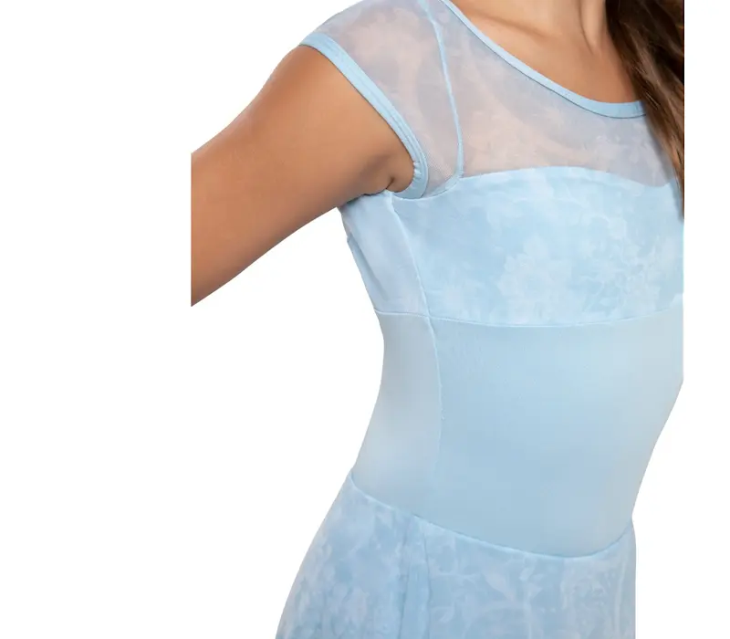 Capezio Opal, dres pentru fete cu fustiță Capezio Opal, dres pentru fete cu fustiță - Albastru închis Capezio