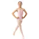 Capezio Lake leotard, dres pentru fetițe cu bretele subțiri și model floral