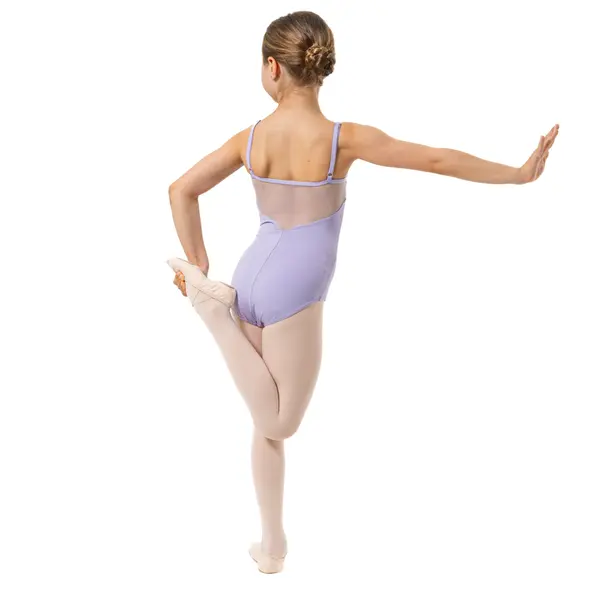 Capezio Lake leotard, dres pentru fetițe cu bretele subțiri și model floral