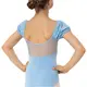 Capezio Lotus leotard, dres pentru fetițe cu mânecă scurtă și imprimeu floral