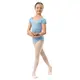 Capezio Lotus leotard, dres pentru fetițe cu mânecă scurtă și imprimeu floral