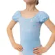 Capezio Lotus leotard, dres pentru fetițe cu mânecă scurtă și imprimeu floral
