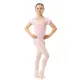 Capezio Lotus leotard, dres pentru fetițe cu mânecă scurtă și imprimeu floral