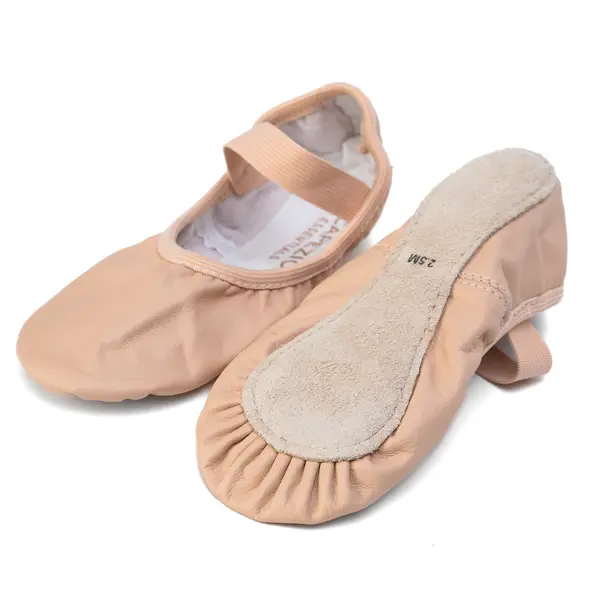 Capezio Luna, flexibili din piele pentru începători