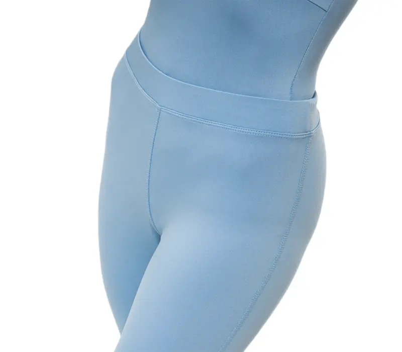 Capezio Memory Flare Legging, pantaloni pentru femei - Albastru deschis - Horizon Capezio