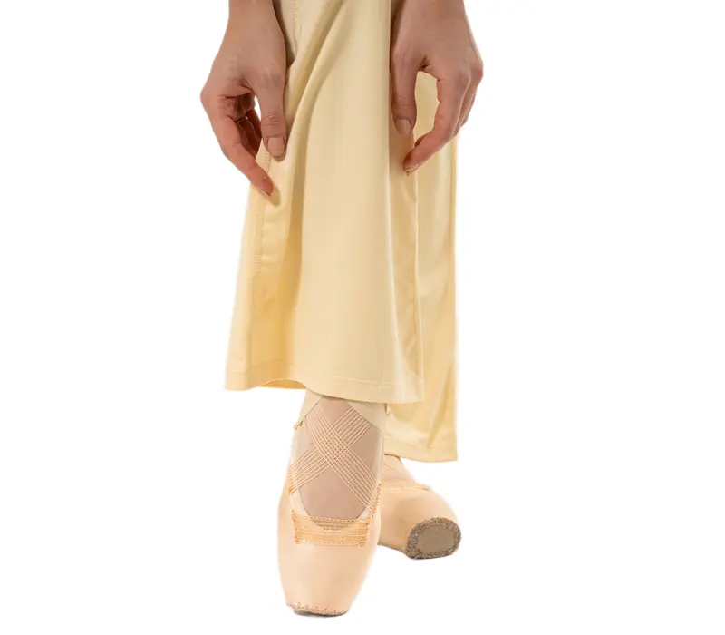 Capezio Memory Flare Legging, pantaloni pentru femei - Galben deschis - Butter Capezio