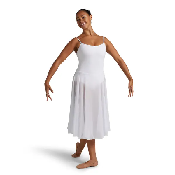 Capezio Mid Calf Full Circle skrit, fustă circulară pentru femei